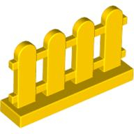 Lego plot 1x4x2, žlutá (4141352)